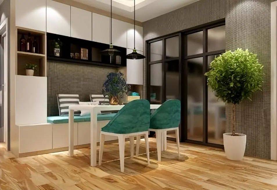 新趋势:卡座餐厅颜值与实用并存pg电子模拟器试玩小户型装修(图3) 新趋势:卡座餐厅颜值与实用并存pg电子模拟器试玩小户型装修(图3)