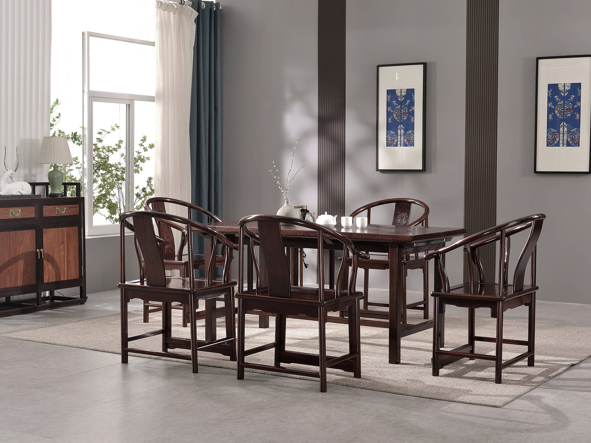 荐：明清古典与新中式设计餐桌厂家直销与客厅餐厅家具选购全攻略pg电子模拟器免费版